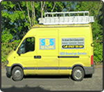 SBS Glazing Van