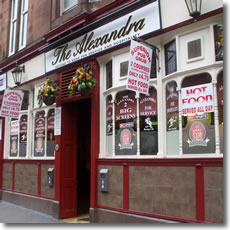 The Alexandra Pub Frontage
