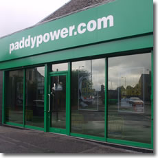 PaddyPower.com Shop Front Window
